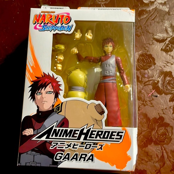 Naruto shippuden gaara action figure with replaceable hands. - Picture 1 of 12